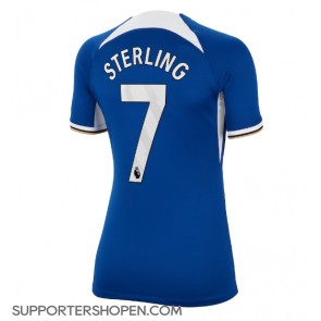 Chelsea Raheem Sterling #7 Hemma Matchtröja Dam 2023-24 Kortärmad